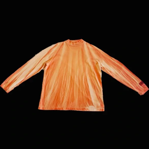 HERON PRESTONLStonewashed Mock Turtleneck Organic Cotton “Men’s” L/S Top